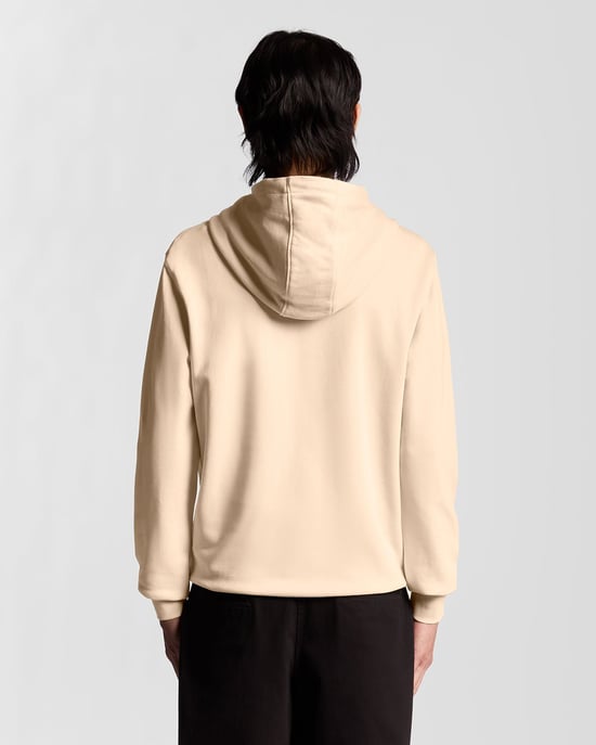 Lyle & Scott Superfin Bomull Loopback Hoodie - Rosa - Image 4