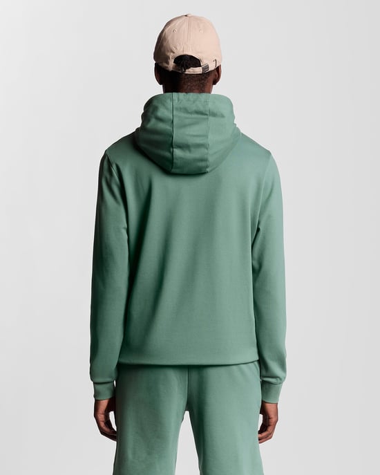Lyle & Scott Sports Lättvikts-Huvtröja - Grön - Image 4