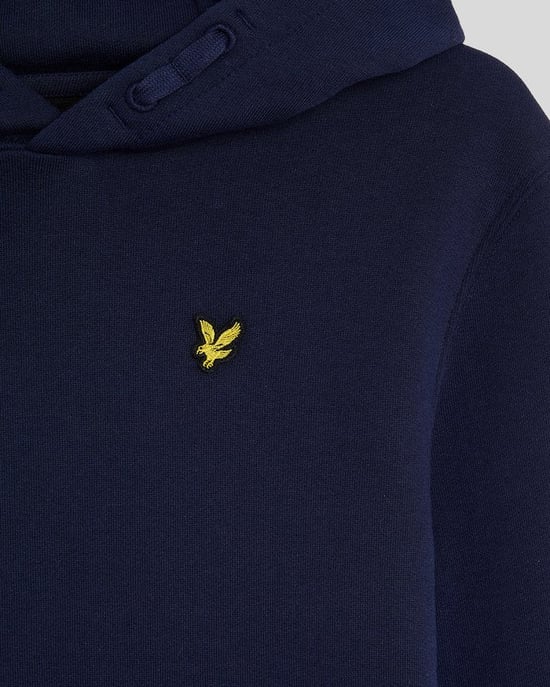 Lyle & Scott Boys' Loopback Cotton Hoodie - Navy - Image 4