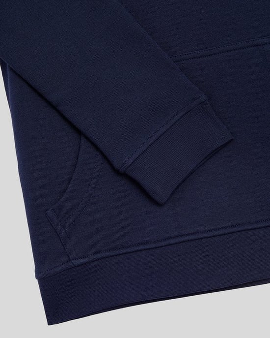 Lyle & Scott Boys' Loopback Cotton Hoodie - Navy - Image 5