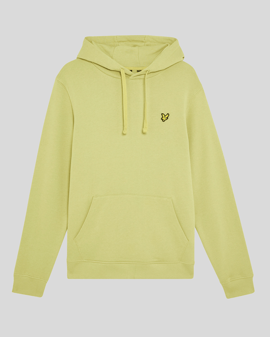 Lyle & Scott Loopback katoenen hoodie - geel - Image 5