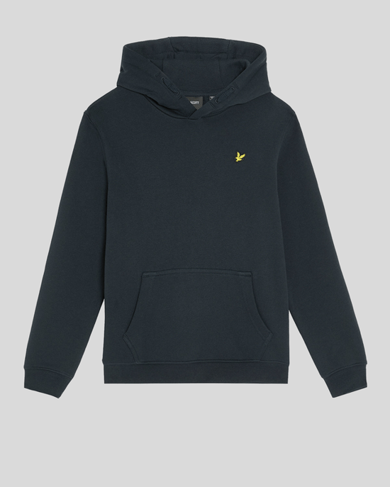 Lyle & Scott Boys' Brush Back Hoodie - Navy - Image 1