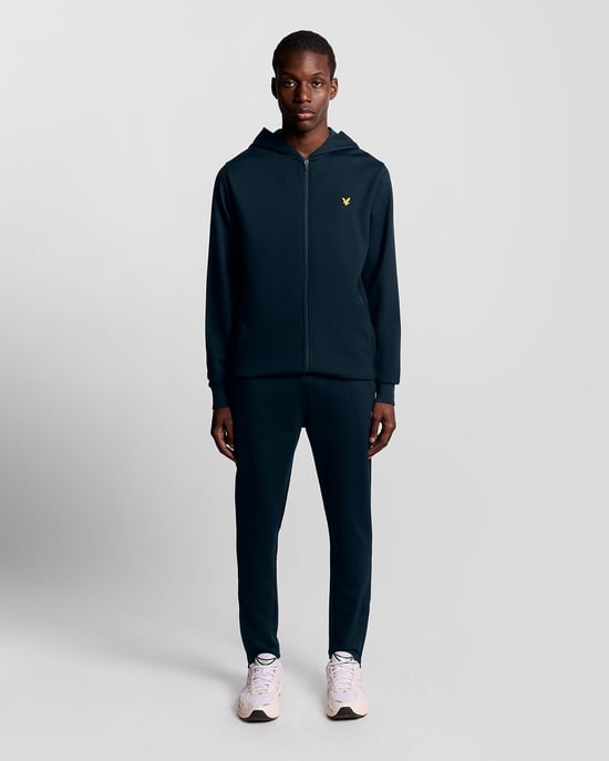 Lyle & Scott Sports Lättvikts Zip Hoodie - Marinblå - Image 2
