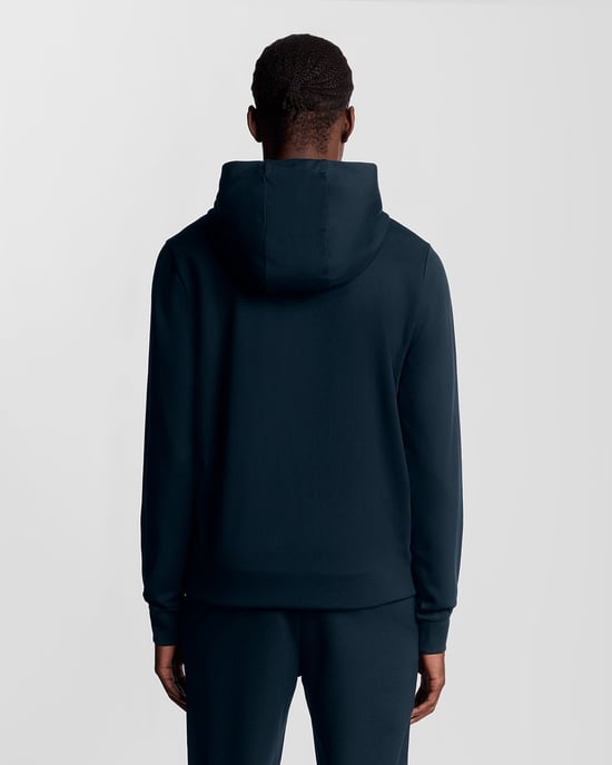 Lyle & Scott Sports Lättvikts Zip Hoodie - Marinblå - Image 4