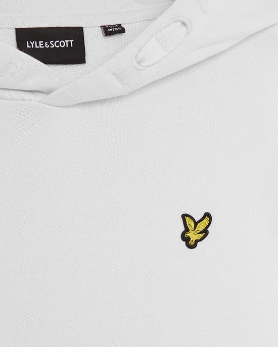 Lyle & Scott Boys' Loopback Cotton Hoodie - White - Image 2