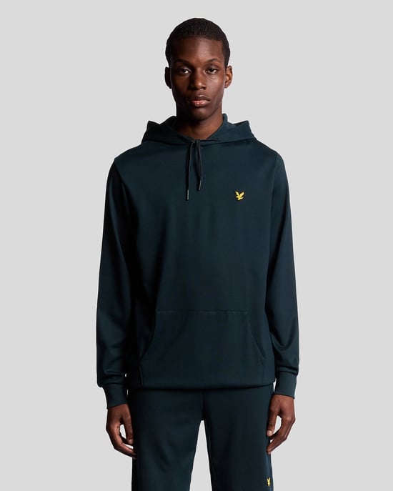 Lyle & Scott Sports lichtgewicht hoodie - marineblauw - Image 1
