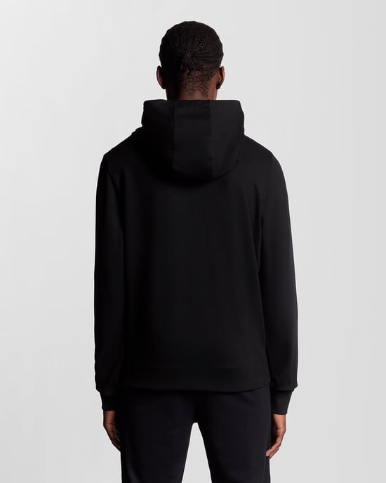 Lyle & Scott Sports Lightweight Zip Hoodie - Black - Image 4