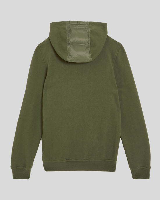 Lyle & Scott Pojkar Hybrid Huvtröja - Grön - Image 2