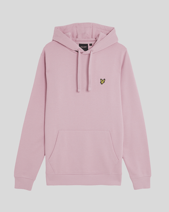 Lyle & Scott Loopback Bomullshuvtröja - Rosa - Image 4