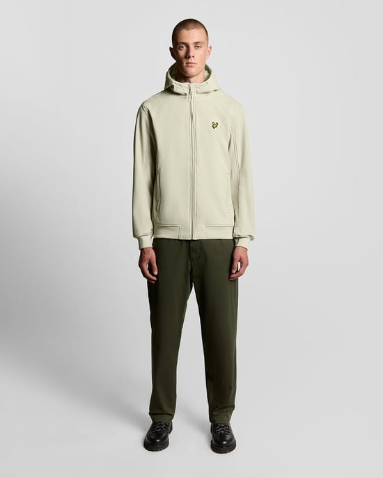 Lyle & Scott fleece gevoerde softshelljas - grijs - Image 2