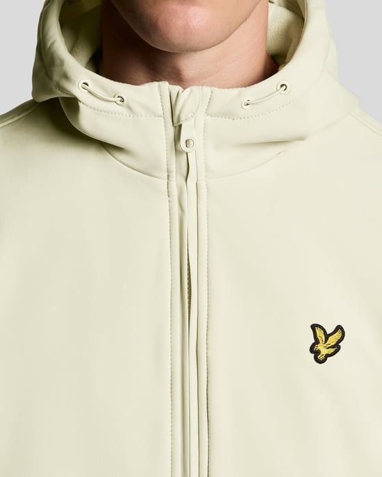 Lyle & Scott fleece gevoerde softshelljas - grijs - Image 3
