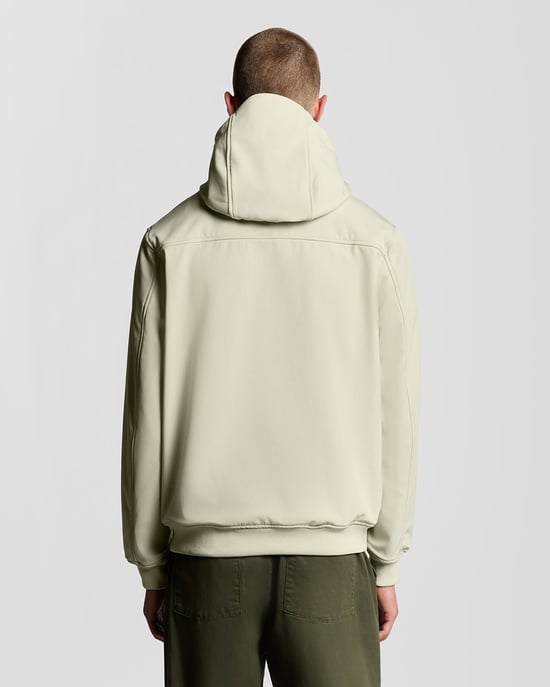 Lyle & Scott fleece gevoerde softshelljas - grijs - Image 4