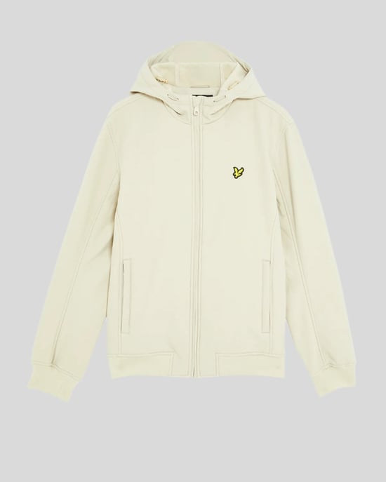 Lyle & Scott fleece gevoerde softshelljas - grijs - Image 5