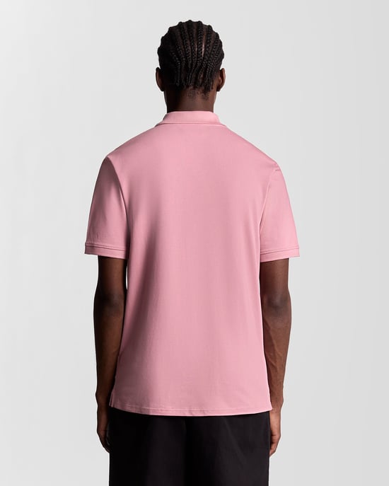 Lyle & Scott Bomullspolo - Rosa - Image 4