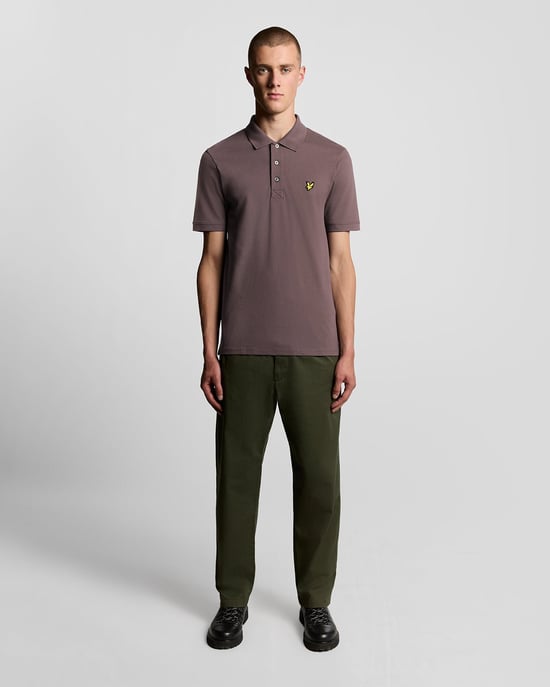 Lyle & Scott Bomullspolo - Brun - Image 2