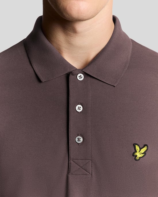 Lyle & Scott Bomullspolo - Brun - Image 3