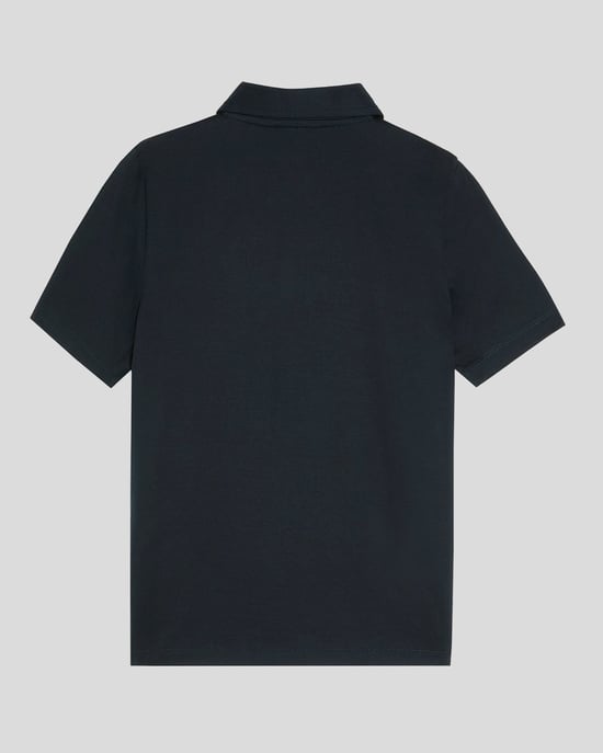 Lyle & Scott Jongens Mercerised Katoenen Poloshirt - Marineblauw - Image 2