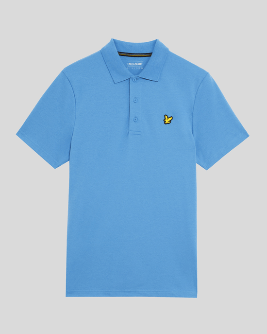 Lyle & Scott Sports pikétröja - Blå - Image 5