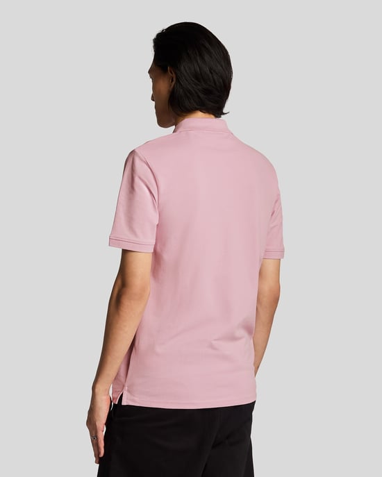 Lyle & Scott katoenen poloshirt - roze - Image 3