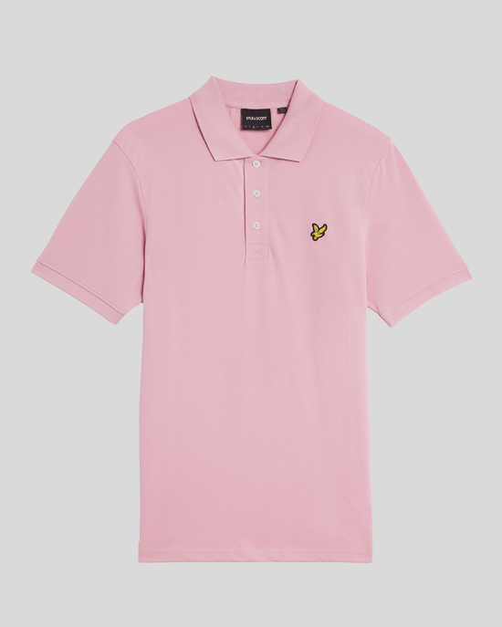 Lyle & Scott katoenen poloshirt - roze - Image 5
