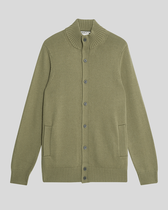Lyle & Scott wolmix vest - groen - Image 5