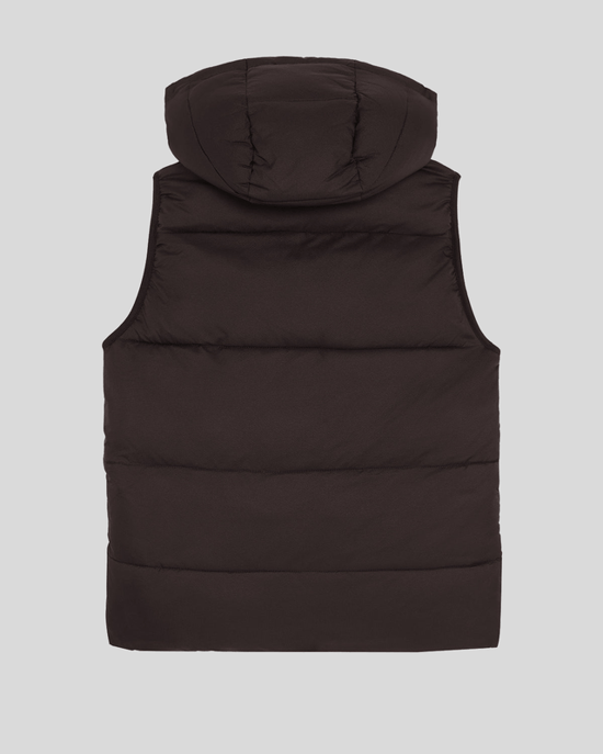 Lyle & Scott pojkars ripstop quiltad väst - svart - Image 2