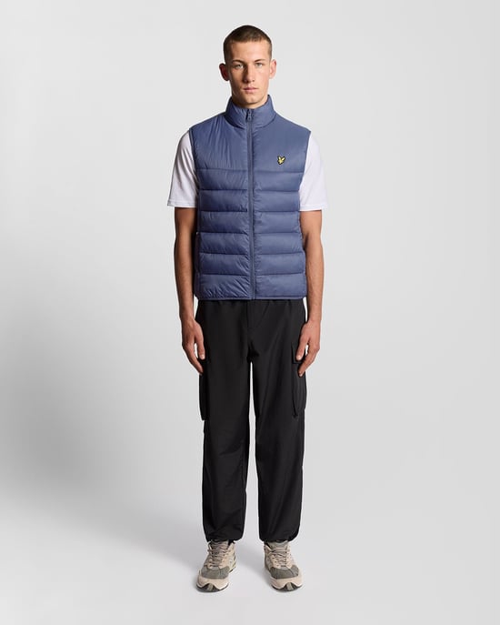 Lyle & Scott Puffer Gilet - Grijs - Image 2
