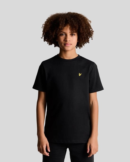 Lyle & Scott Jongens Katoenen T-shirt - Zwart - Image 1