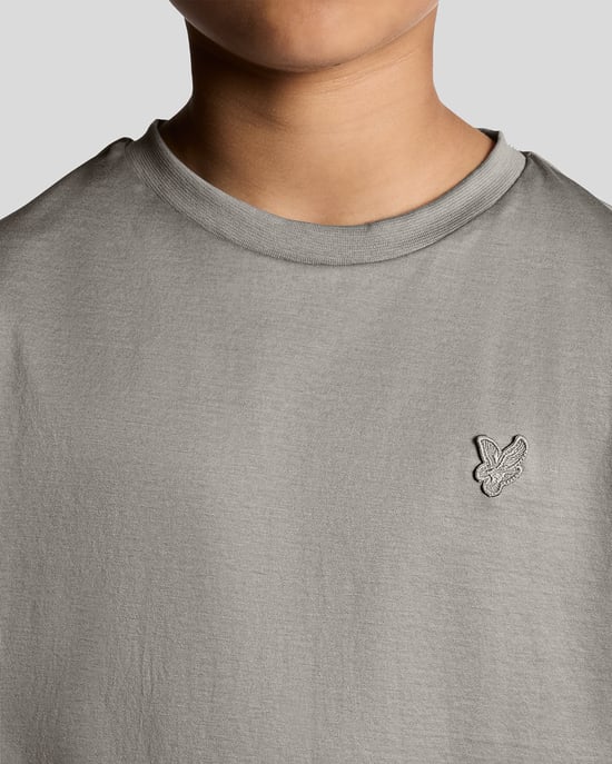 Lyle & Scott Boys' Cotton Tonal T-Shirt - Grey - Image 3
