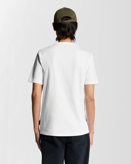 Lyle & Scott Legends På Planen Graphic T-shirt - Vit - Image 4