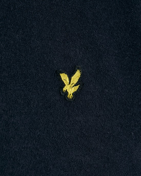 Lyle & Scott jongens badstof T-shirt - marineblauw - Image 5