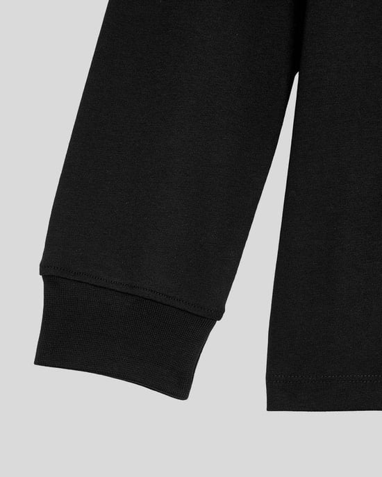 Lyle & Scott Jongens T-shirt met lange mouwen van katoen - Zwart - Image 3
