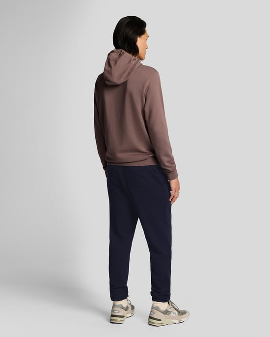 Lyle & Scott Superfine Katoenen Slim Joggingbroek - Marineblauw - Image 3