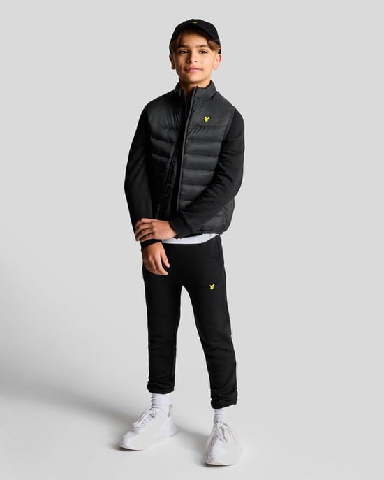 Lyle & Scott Boys' Cotton Joggers - Black - Image 2