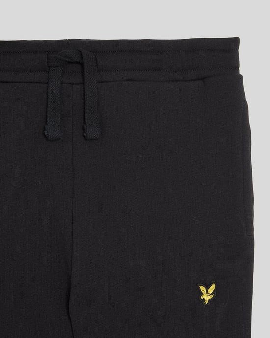 Lyle & Scott Boys' Cotton Joggers - Black - Image 4