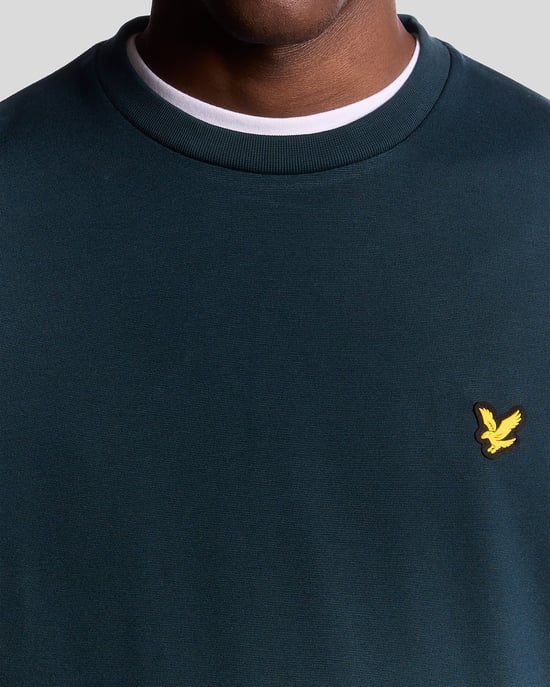 Lyle & Scott Sports Lättvikts-tröja - Marinblå - Image 3