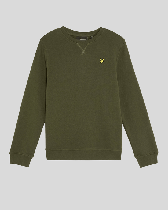 Lyle & Scott Boys' Classic Crew Neck Sweatshirt - Green - Image 5