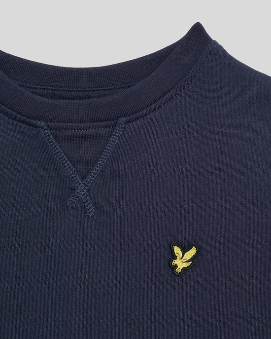 Lyle & Scott Boys' Classic Crew Neck Sweatshirt - Navy - Image 4