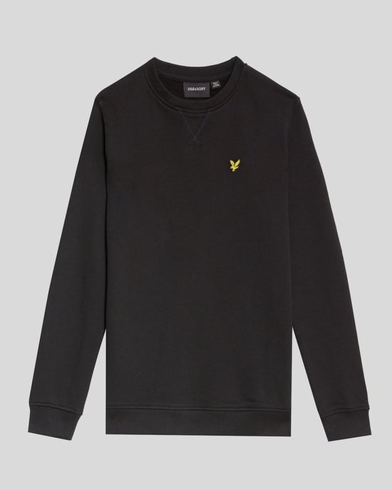 Lyle & Scott Jongens Klassieke Ronde Hals Sweatshirt - Zwart - Image 3
