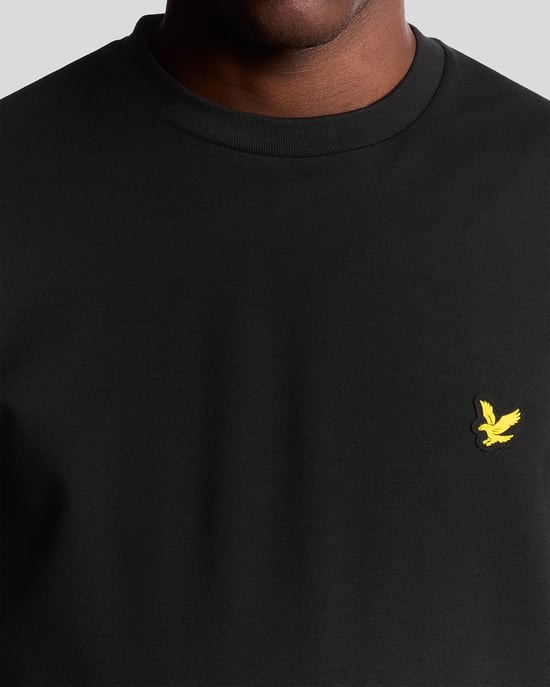 Lyle & Scott Sports lättvikts-tröja - svart - Image 3
