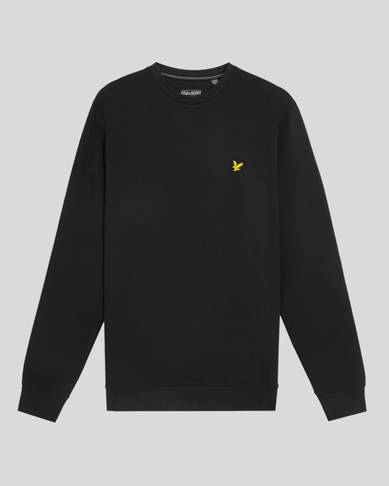 Lyle & Scott Sports lättvikts-tröja - svart - Image 5
