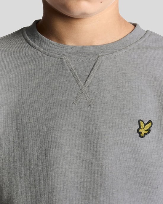 Lyle & Scott Boys' Classic Crew Neck Sweatshirt - Grey - Image 3