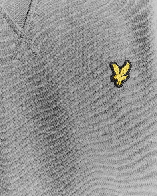 Lyle & Scott Boys' Classic Crew Neck Sweatshirt - Grey - Image 5