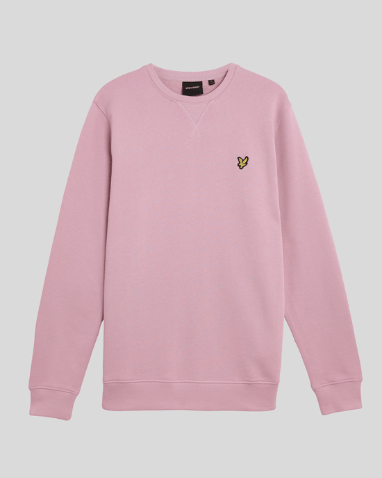 Lyle & Scott Bomulls-tröja med rund halsringning - Rosa - Image 5