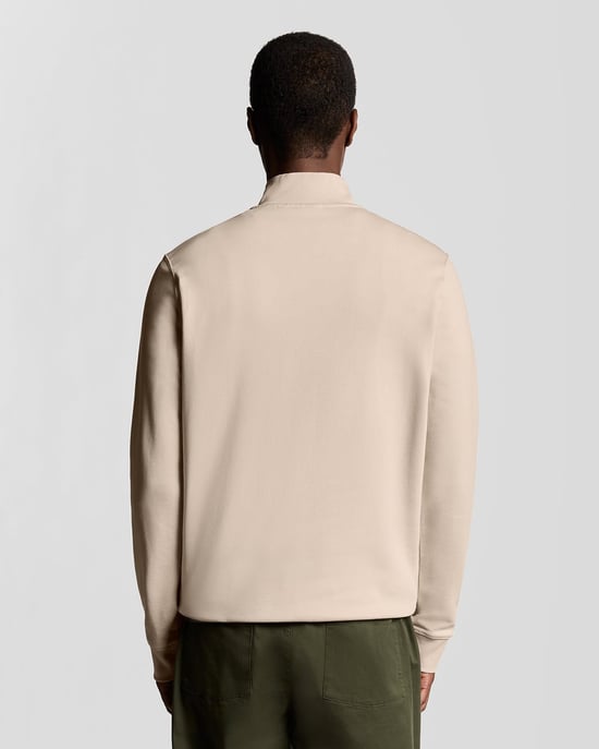 Lyle & Scott Superfine Katoenen 1/4 Rits Sweatshirt - Roze - Image 4