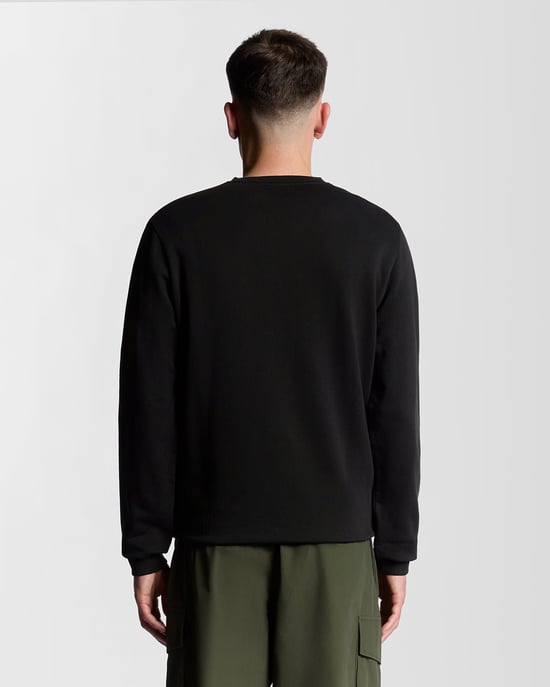 Lyle & Scott Cheers Graphic Crew Neck Sweatshirt - Zwart - Image 4