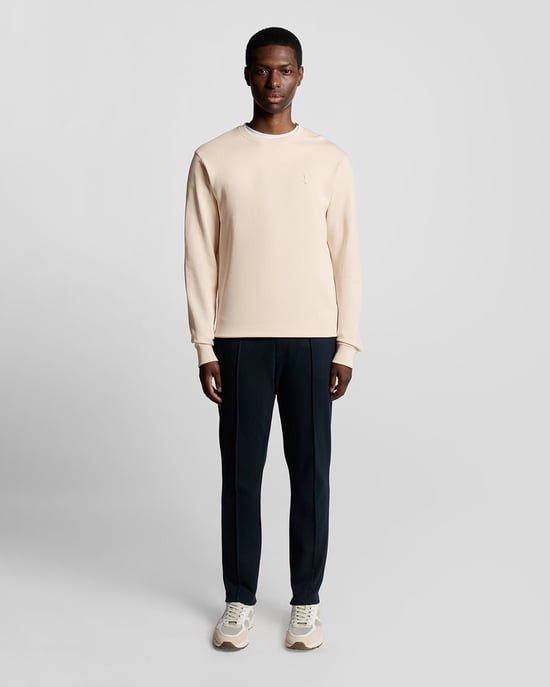 Lyle & Scott Superfine Cotton Crew Neck Sweatshirt - Roze - Image 2