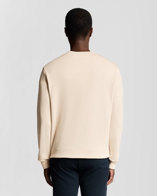 Lyle & Scott Superfine Cotton Crew Neck Sweatshirt - Roze - Image 4
