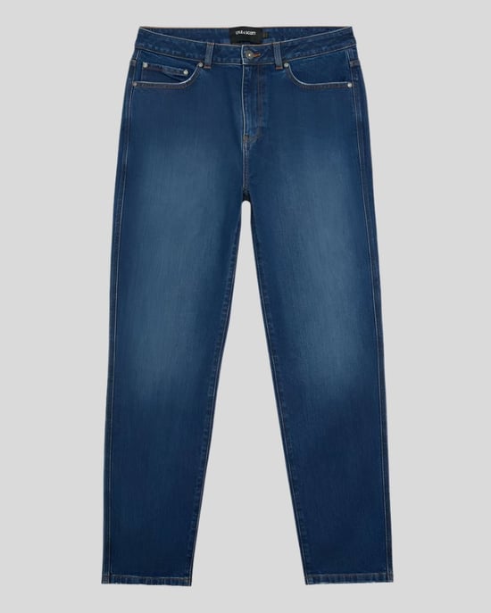 Lyle & Scott Regular Fit Tapered Denim Jeans - Blauw - Image 5