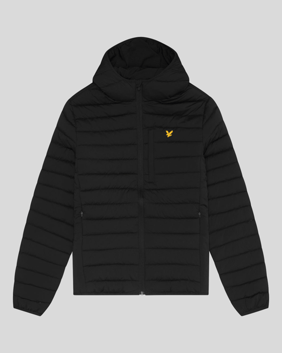 Lyle & Scott Sports lichtgewicht gewatteerd jack - zwart - Image 5